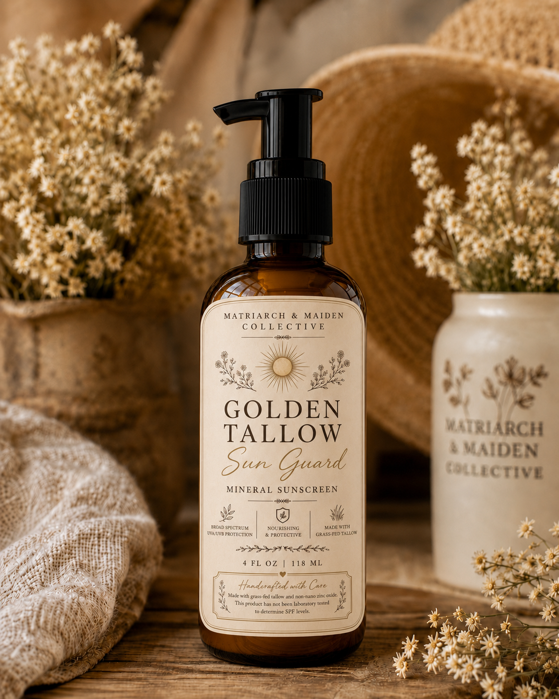Golden Tallow Sun Guard- 4oz