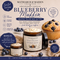 Limited Edition Blueberry Muffin Body Butter with 1 oz Whipped Scrub