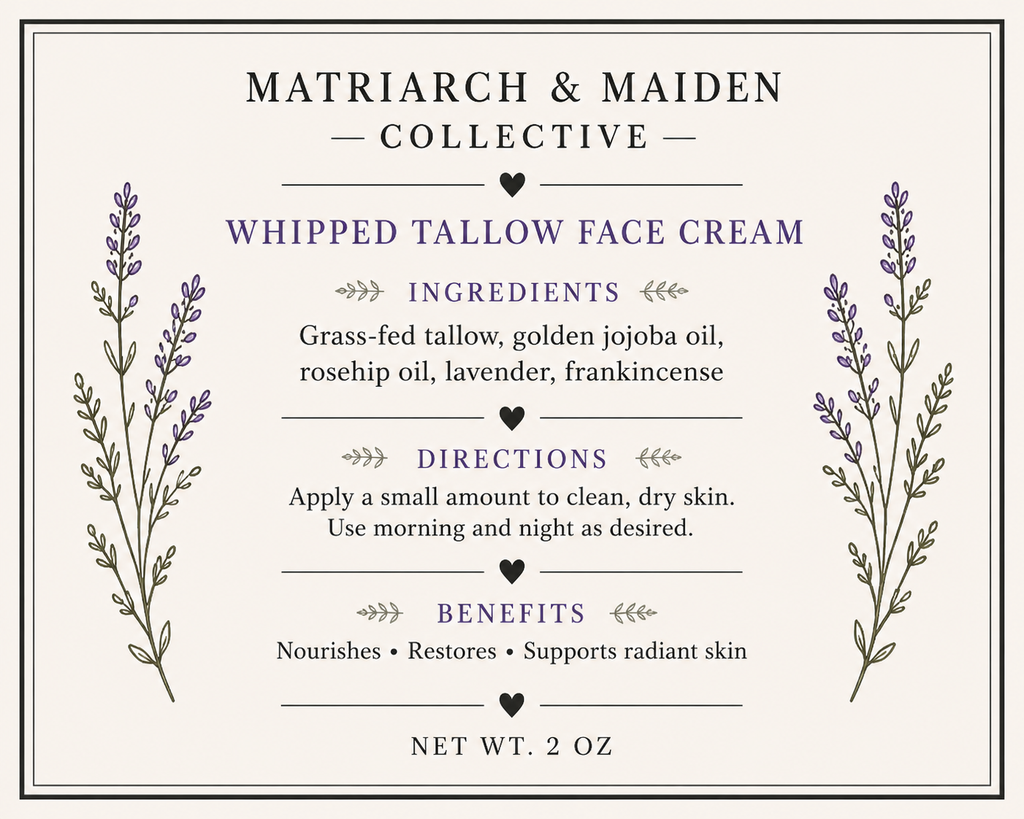 Tallow Face Cream