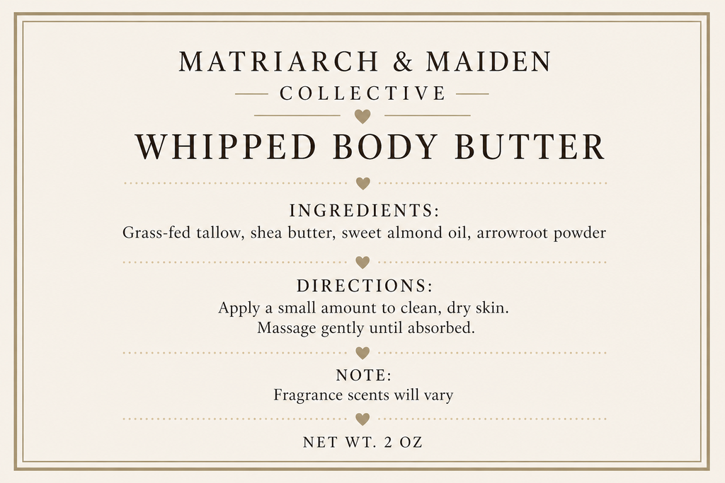 Eucalyptus Mint                           Whipped Body butter
