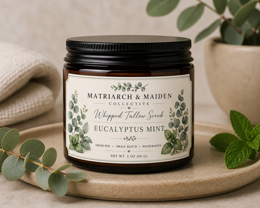 Eucalyptus Mint                            Whipped Tallow Scrub