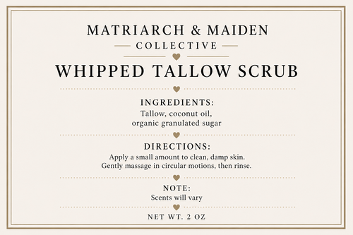 Eucalyptus Mint Whipped Tallow Scrub