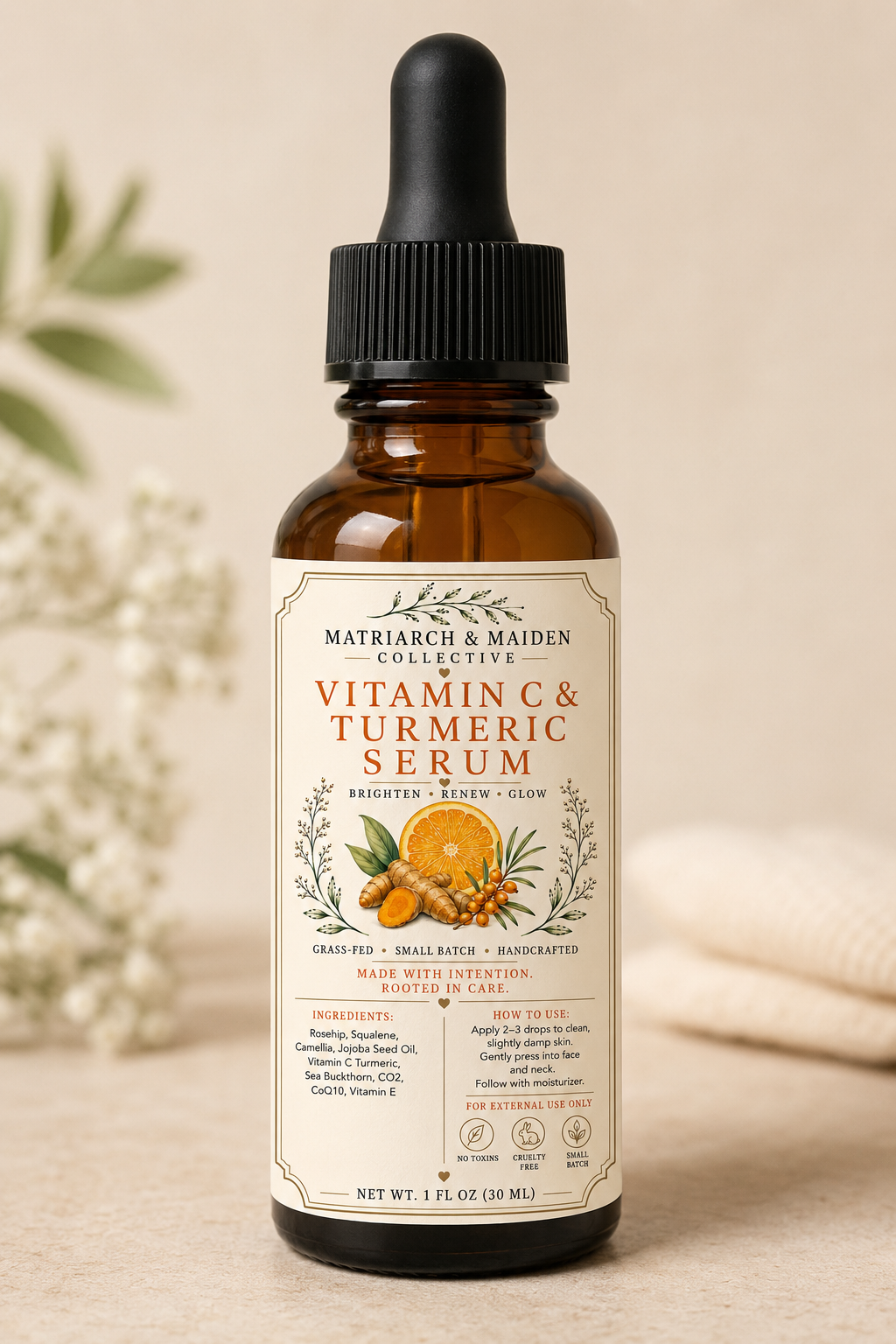 Vitamin C + Tumeric Serum